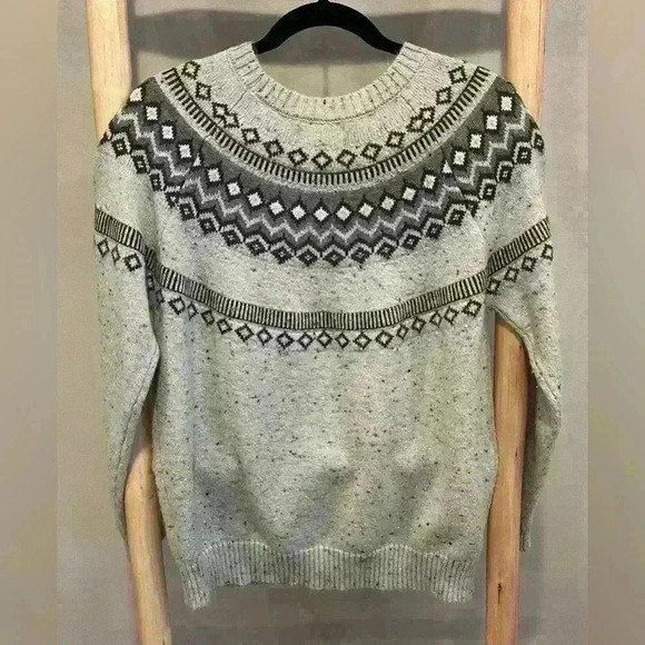 Weatherproof Vintage Ladies' Fairisle Sweater size large - Picture 2 of 6